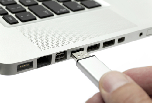 USB connection