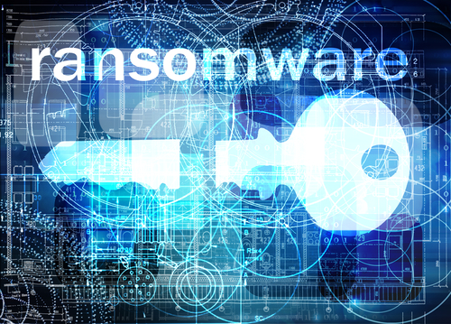 Ransomware concept