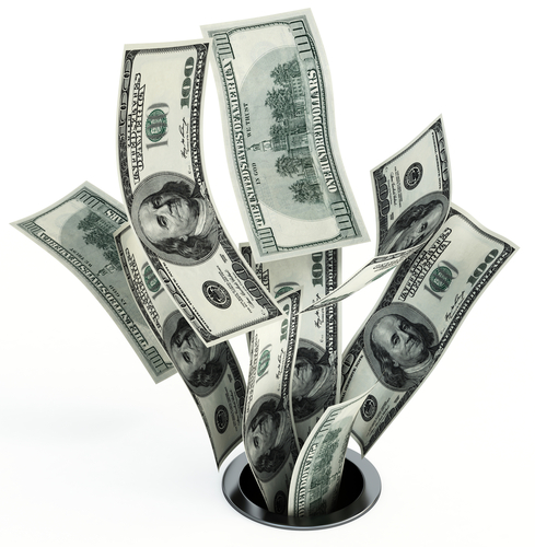 Money down the drain