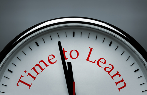 Time To Learn on clock