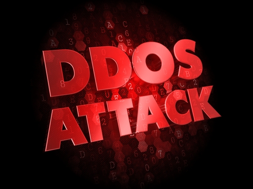 DDoS Attack text