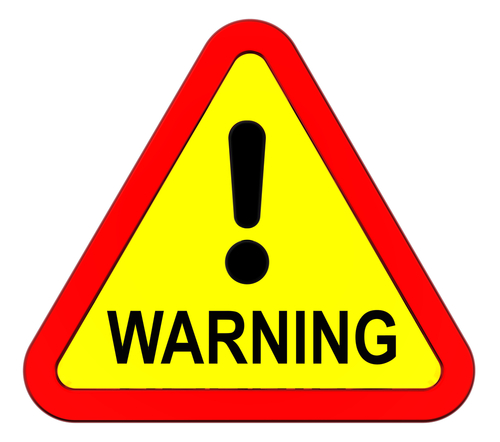 Warning sign