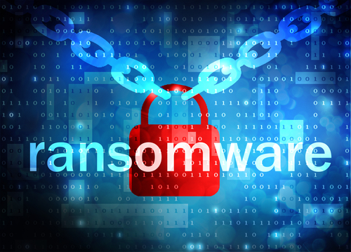 Ransomware concept