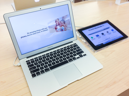 Macbook and iPad