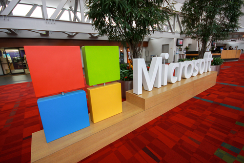 Microsoft sign
