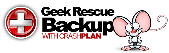 Geek Rescue Backup with Crash Plan