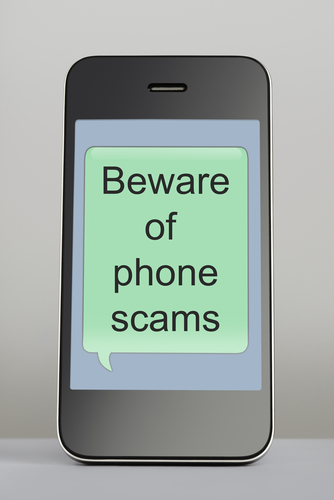 Smartphone scam